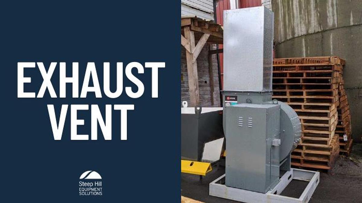 Used Cook 3HP Exhaust Vent