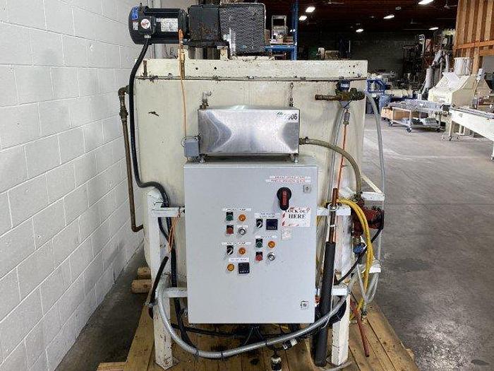 Used 350 Gallon Dish-Bottom Mixing Tank
