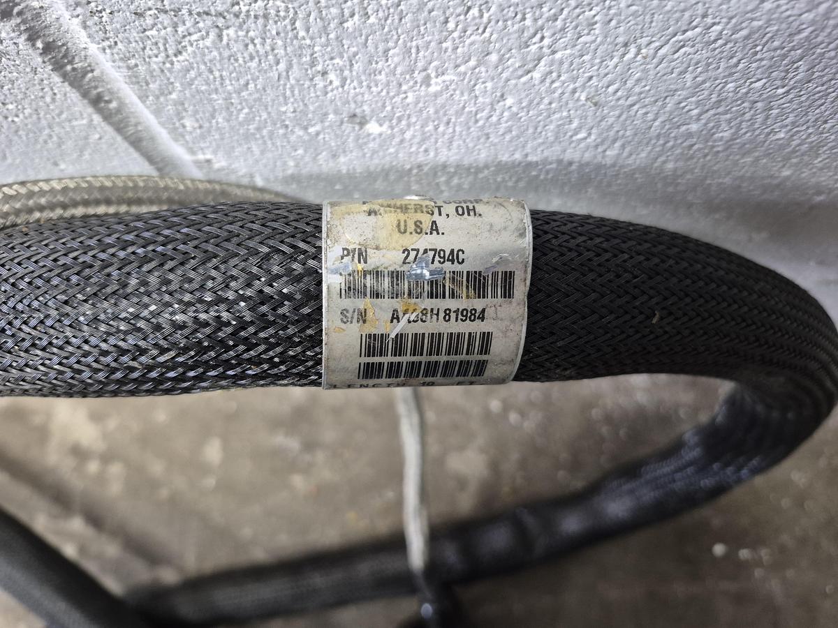 Used Nordson 10ft Heated Hot Melt Glue Hose