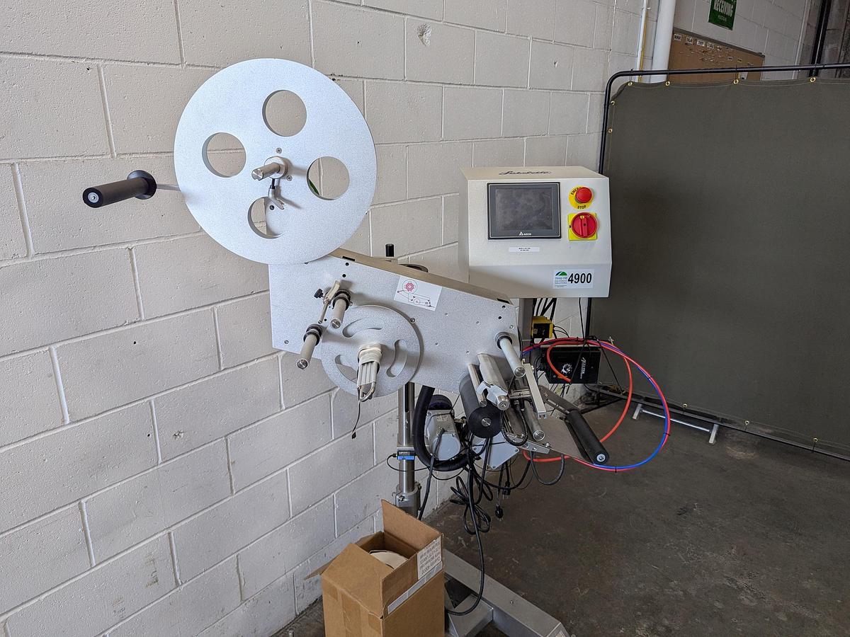 Used Accutek Labelette Tamper Evident Seal Applicator 