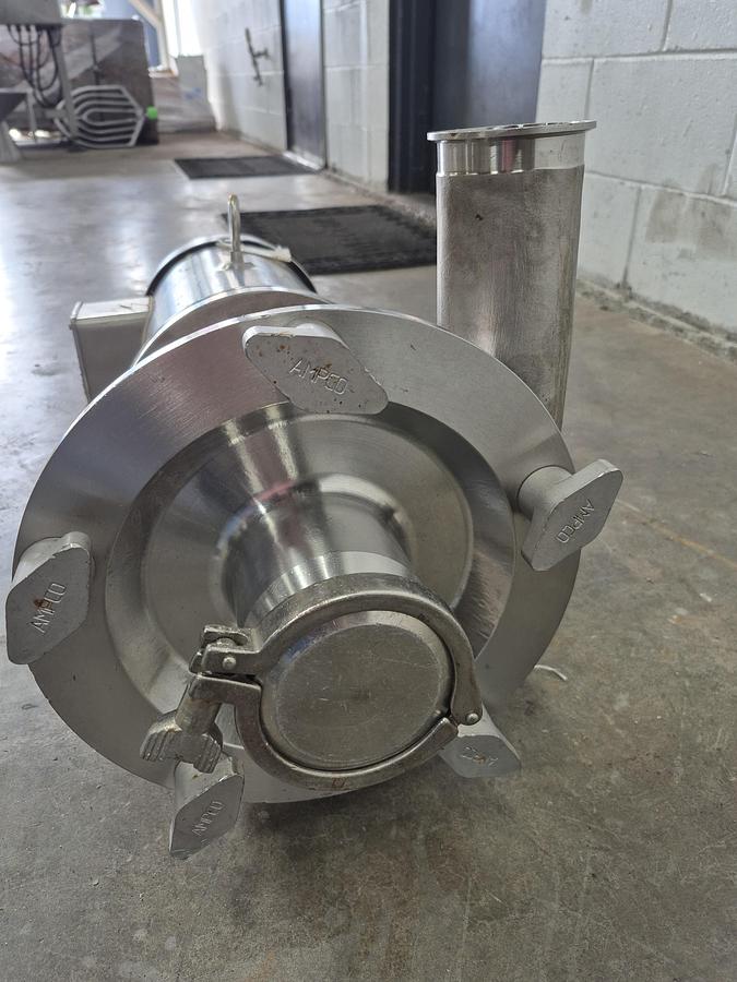 Used Ampco Centrifugal Pump with 5 HP Motor