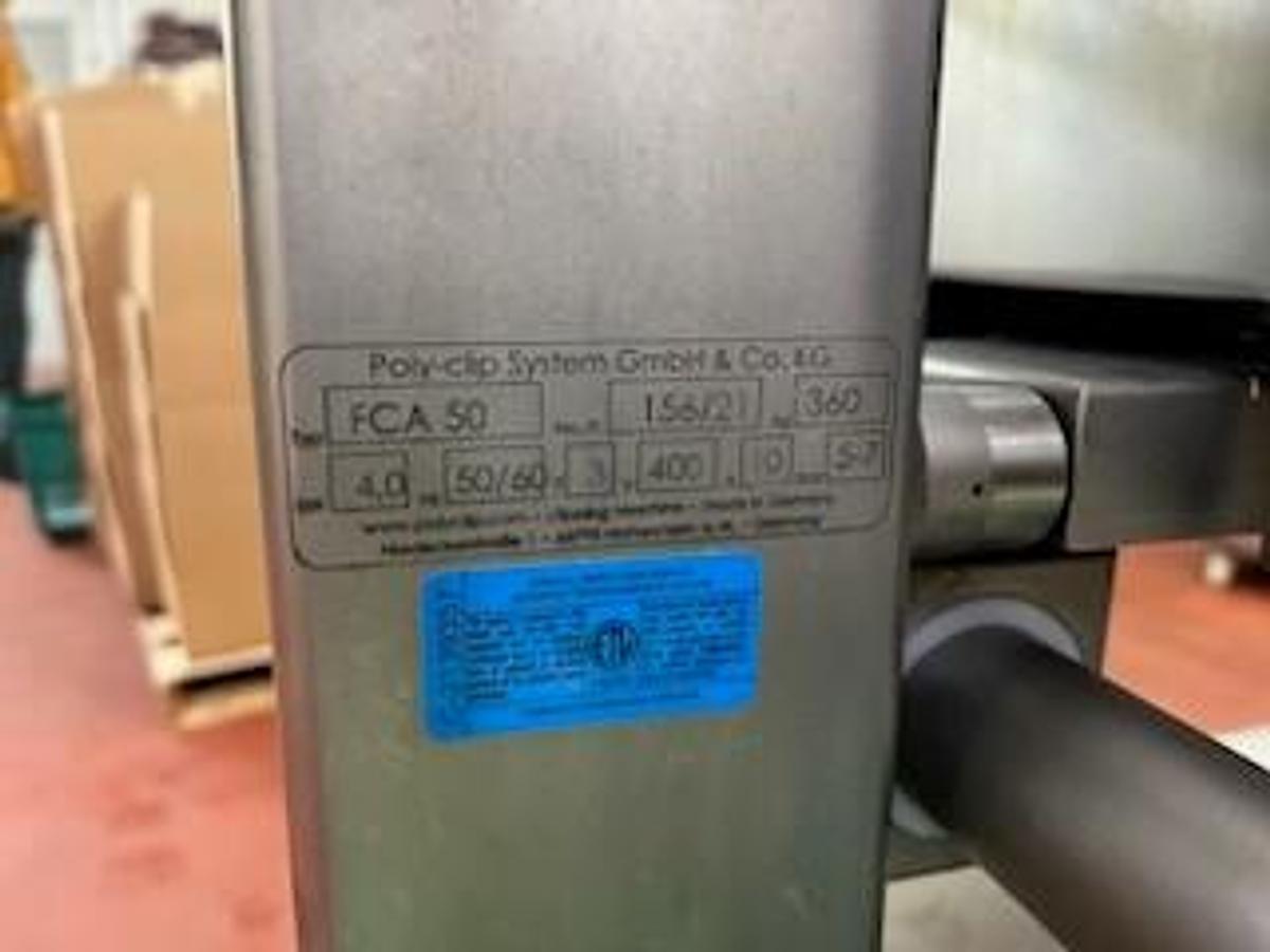 Used PolyClip FCA 50 Sausage Clipper