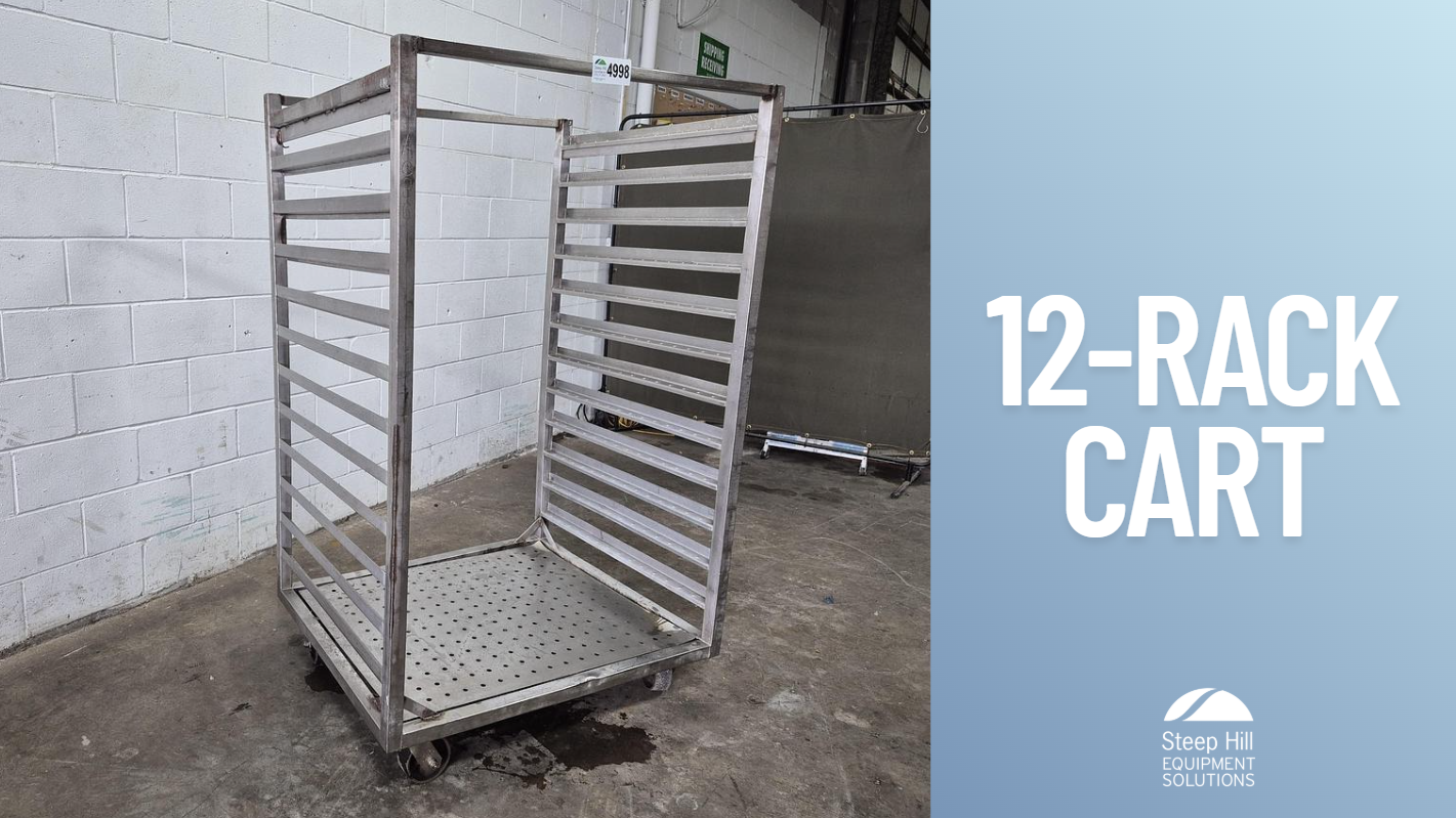 Used 12-Rack Cart