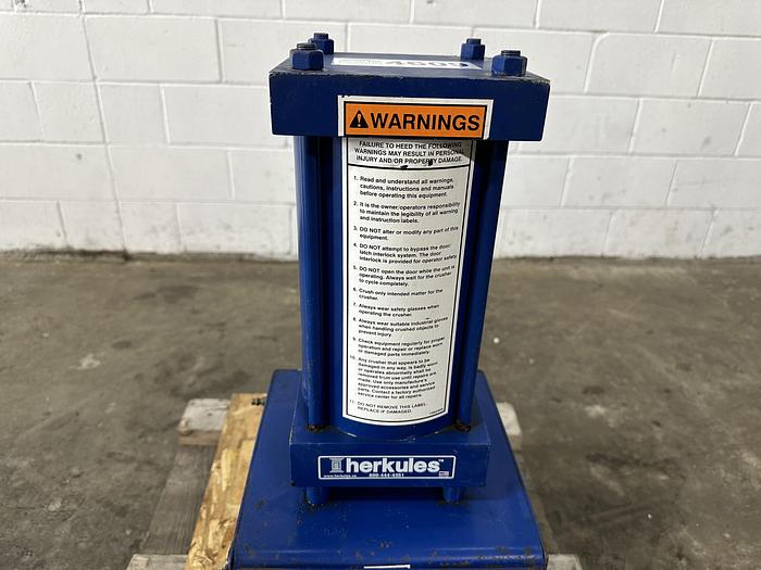 Used Pneumatic Paint Can Crusher