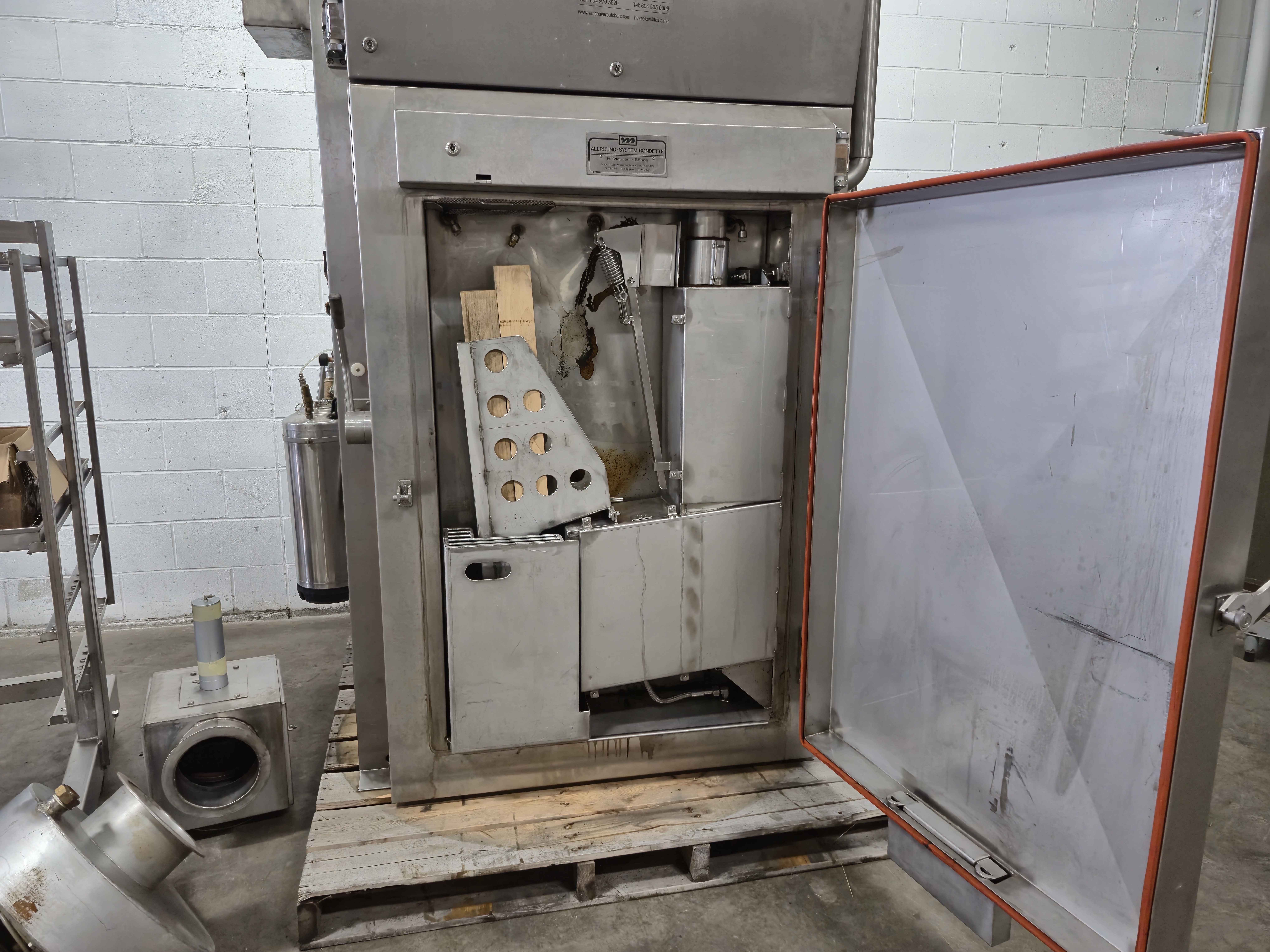 Used Maurer Atmos Allround-System Rondette Smokehouse and Cooking Chamber