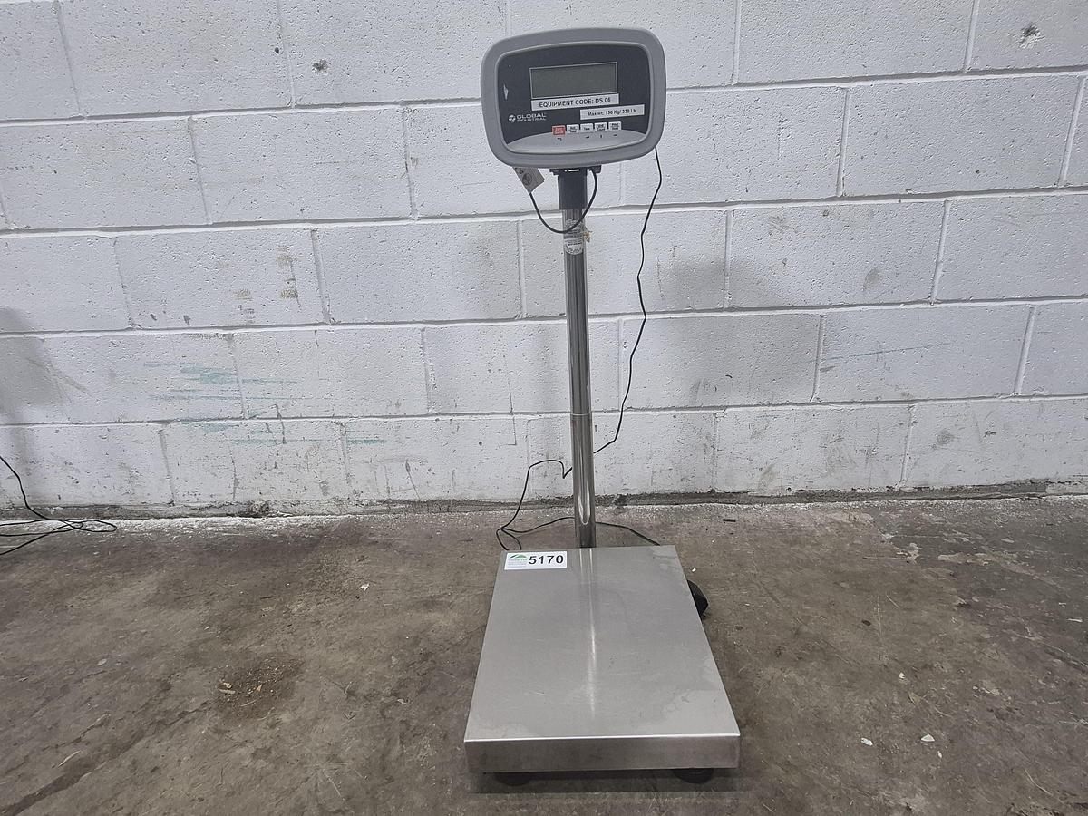 Used Global Industrial Bench & Floor Scale