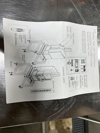 Used Namoku Tsuma-Taro Vegetable Spiral Cutter