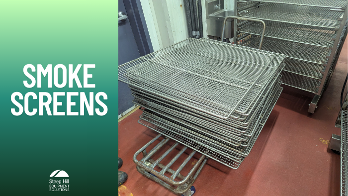 Used Stainless Steel Smokehouse Screens