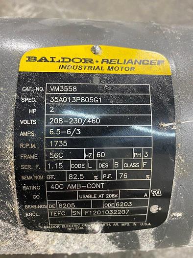 Used 15'L Auger Conveyor