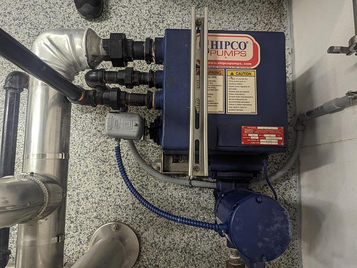 Used Shipco 80LP-25 1/2HP 8 GAL Steel Condensate Pump
