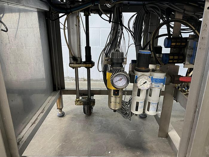 Used 2000 Pack Line Ltd PXG-1 Linear Cup Filler