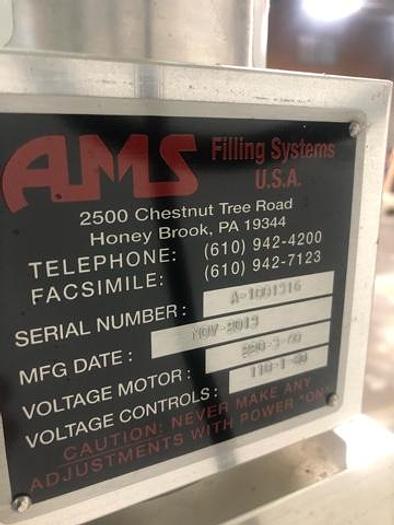 Used AMS A-100 Semi-Automatic Volumetric Auger Filler