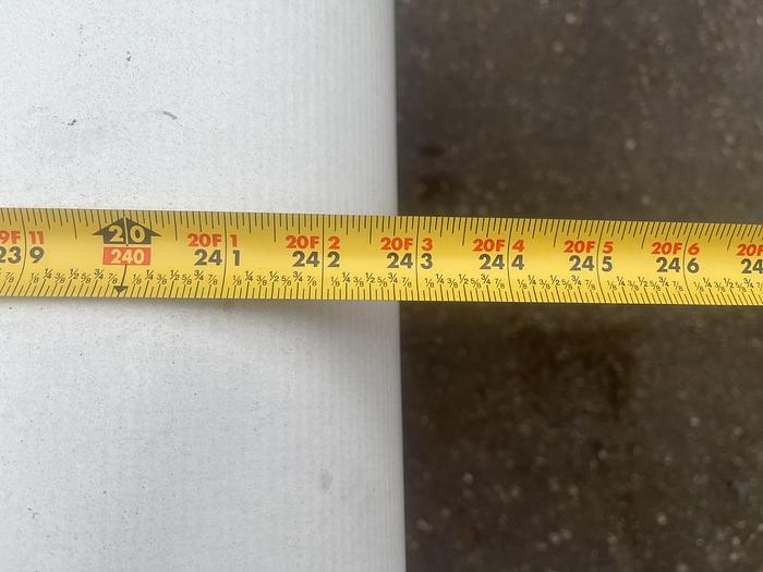 Used ABM 20'L Inclined Flat-Belt Conveyor