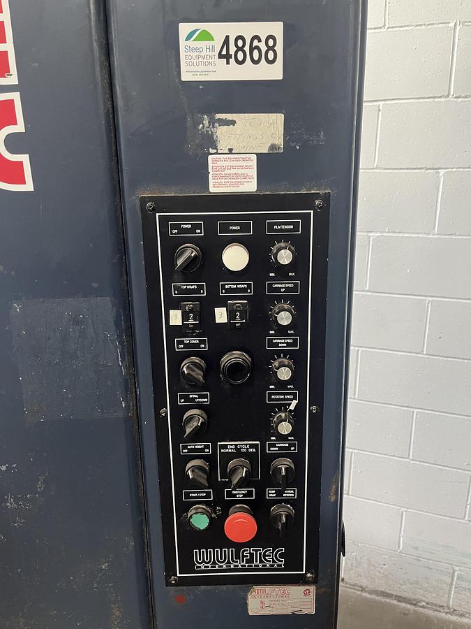 Used Wulftec WHP-300 Pallet Wrapper