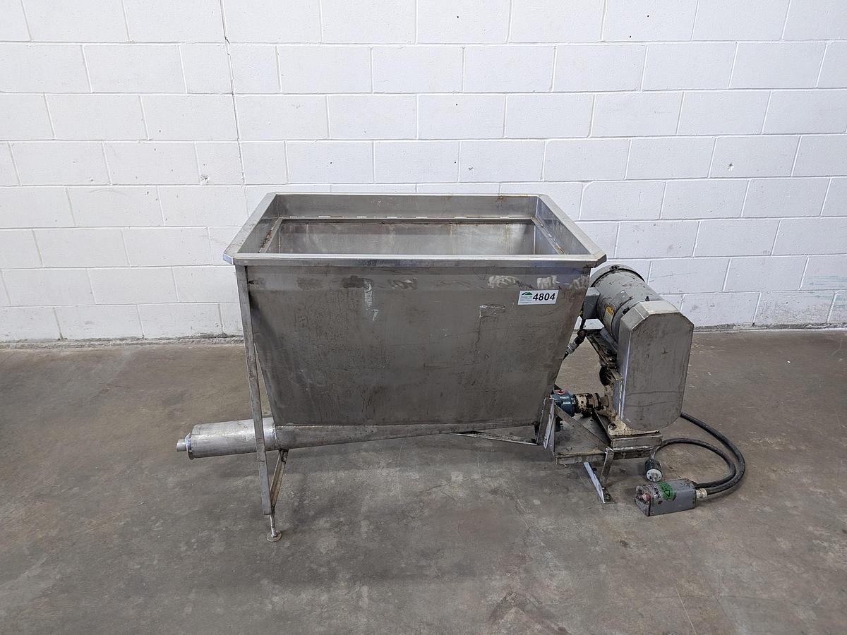 Used SS Hopper with Auger