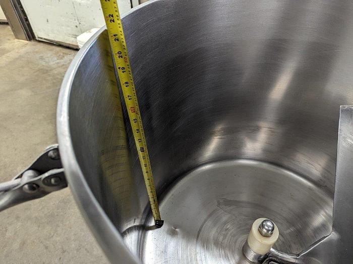 Used H. Glass Vacuum Meat Tumbler