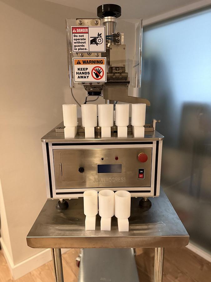 Used JDA MTS Semi-Automatic Tube Sealer