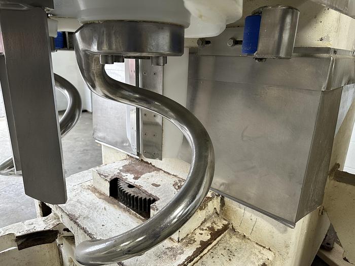 Used VMI SPI400 Double Spiral Mixer With SS Bowl