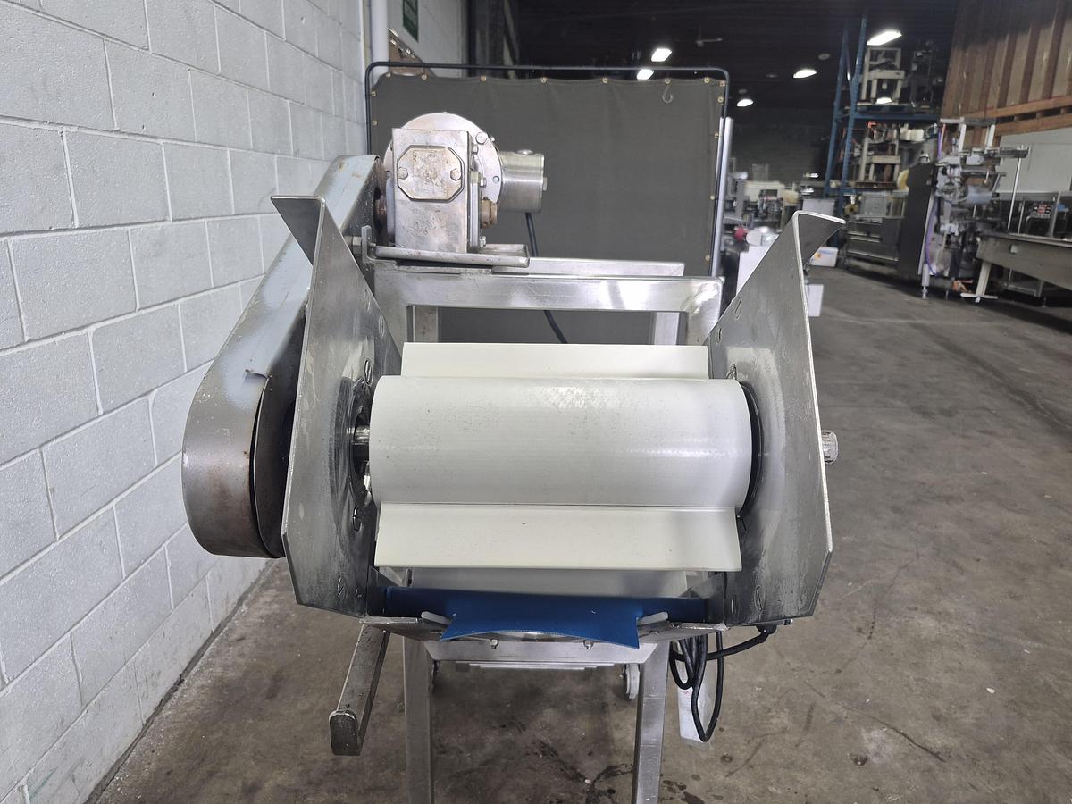 Used Incline Conveyor with Hopper