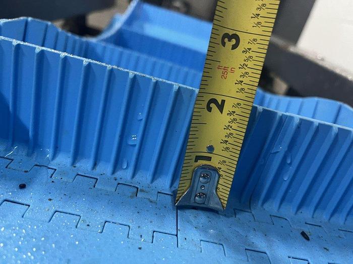 Used 3.5' High Gooseneck Conveyor