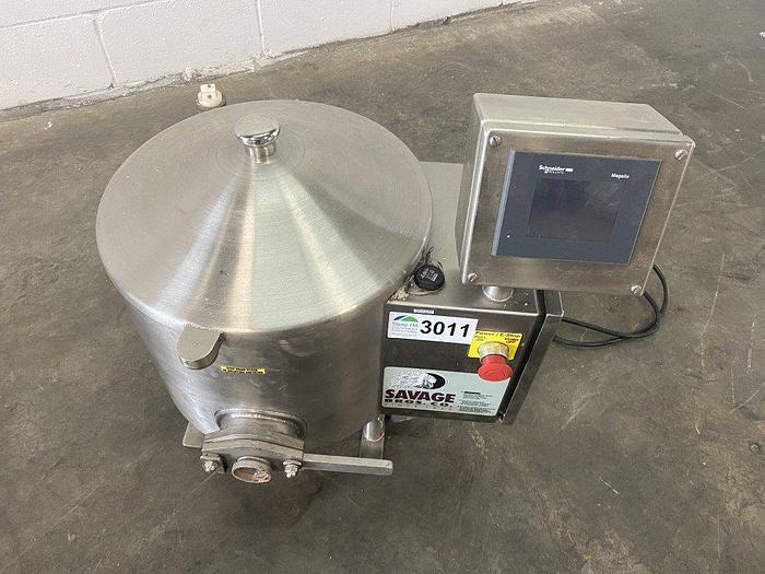Used Savage 1434-40 Chocolate Processing Tank