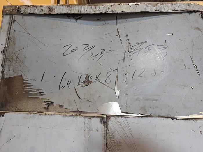 Used V Blender with Infeed & Outfeed Augers