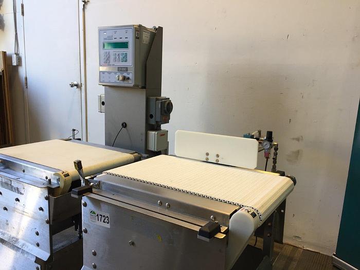 Used Ramsey Check Weigher & Reject Conveyor