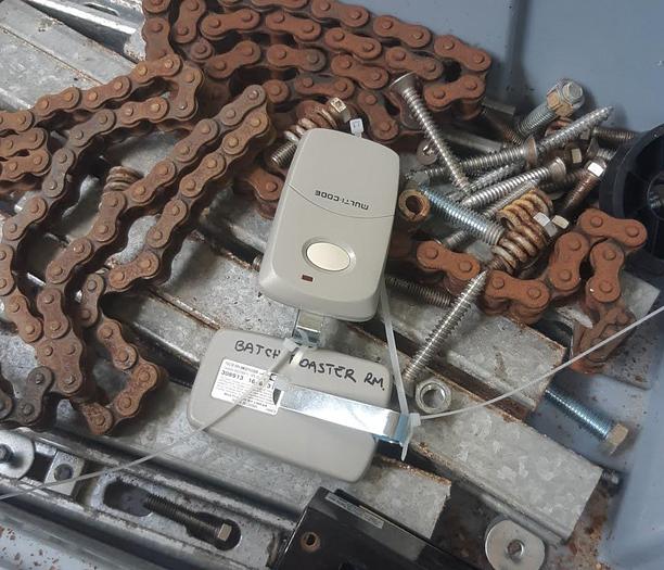 Used Indotech Rapid Roll-Up Rubber Door