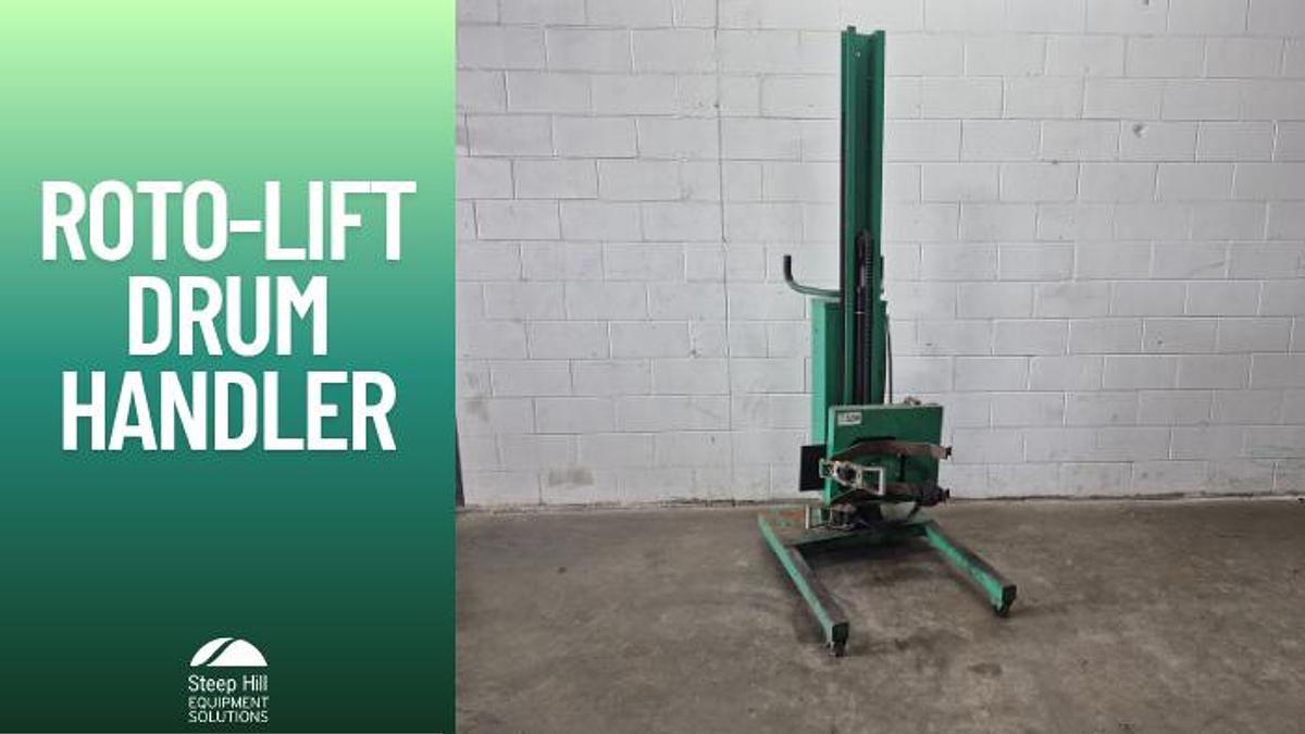 Used Valley Craft 866B Roto-Lift Drum Handler