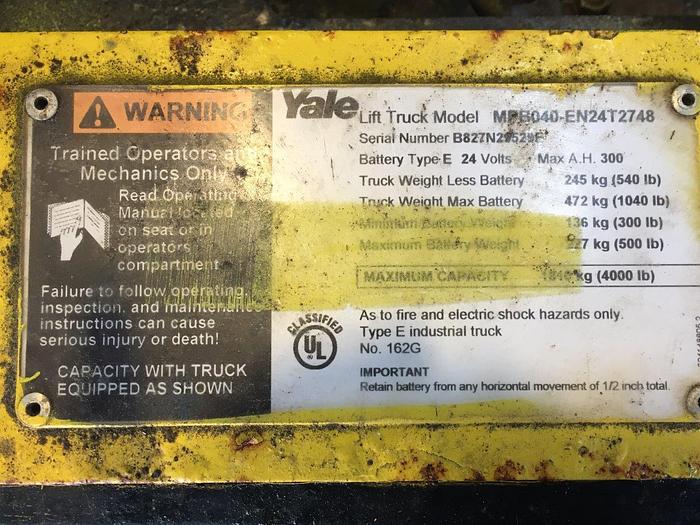 Used Electric Pallet Jack