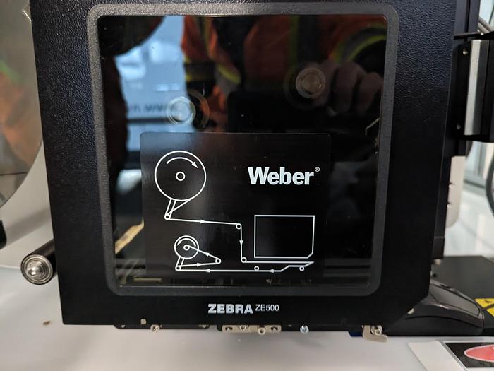 Used Weber 5300 Label Printer Applicator