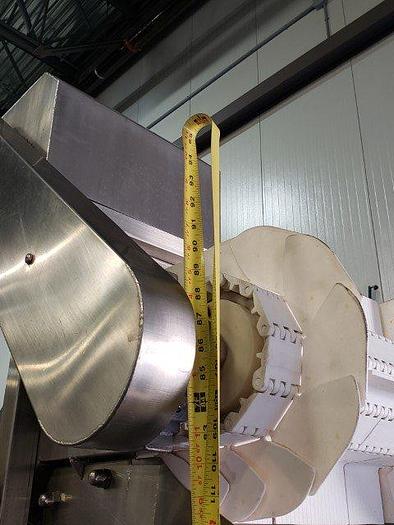 Used 9' High Z-Style Incline Conveyor