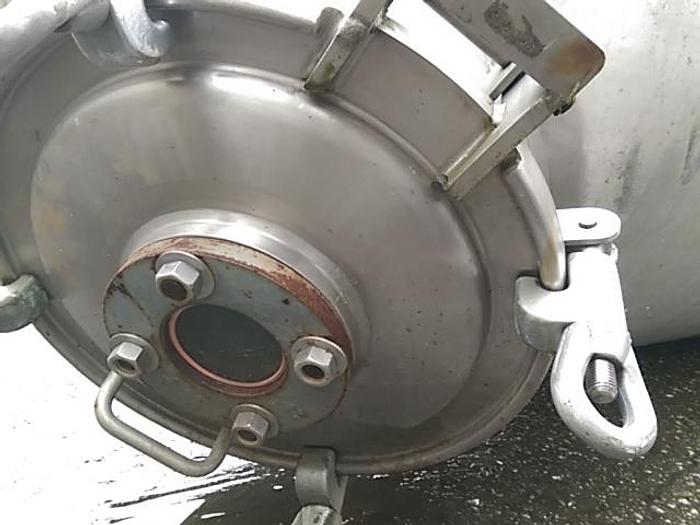 Used 400 Gal Jacketed SS Pressure Vessel