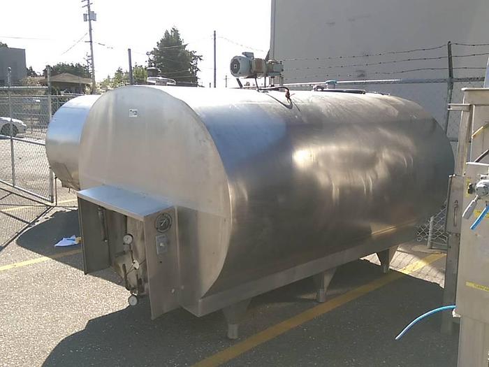 Used Paul Mueller 1250 Gallon SS Horizontal Tank