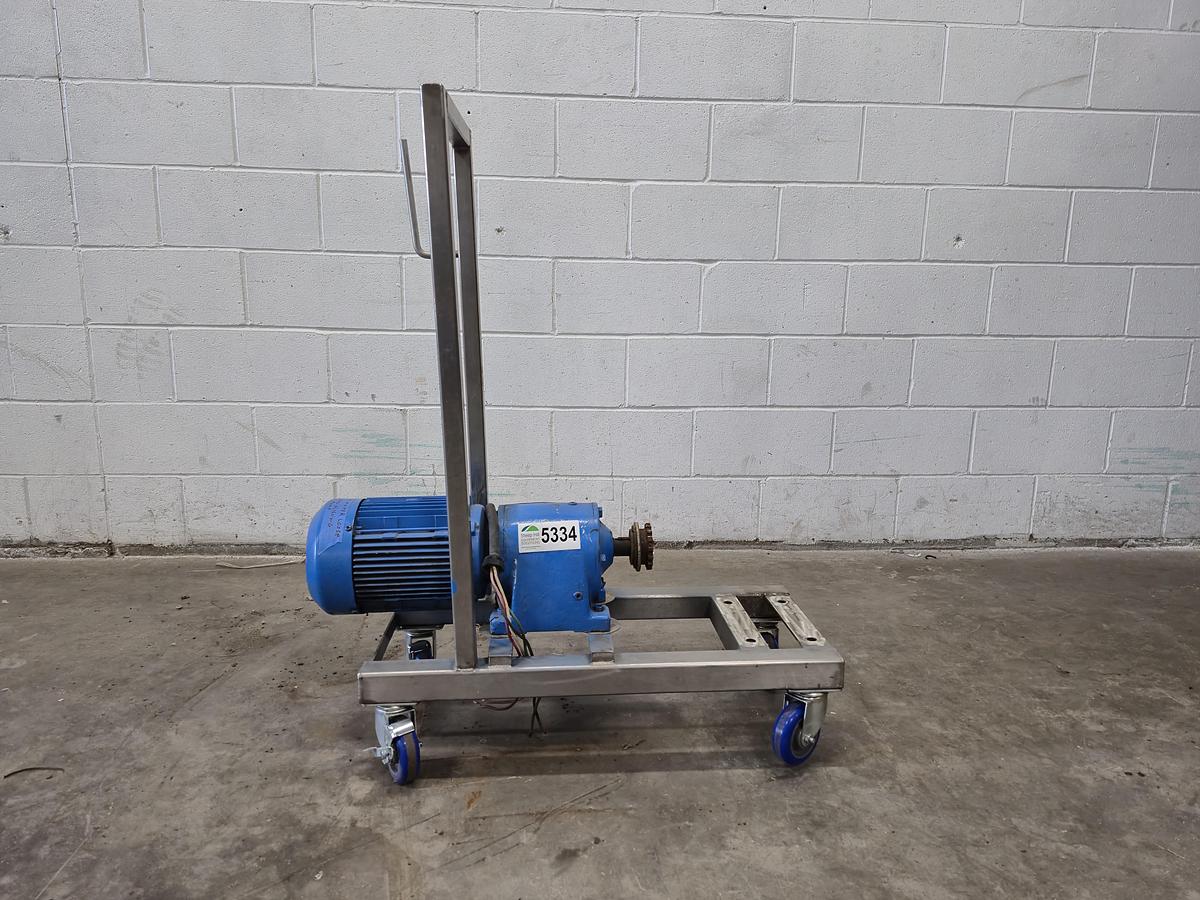 Used Sew-Eurodrive R60A Gearmotor with Cart