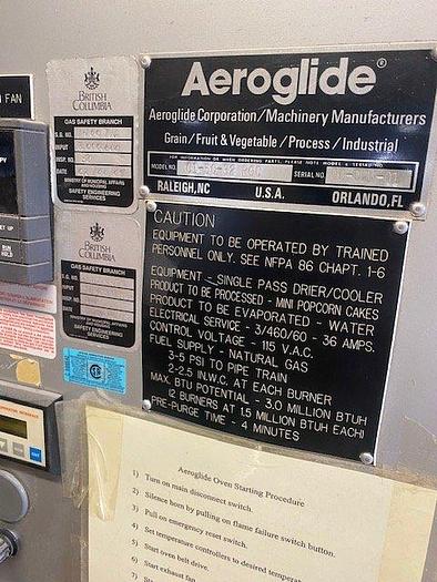 Used Aeroglide RGC Single Pass Dryer-Cooler