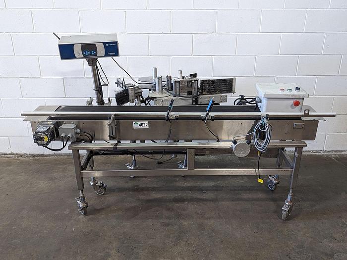 Used Domino M Series Box Labeller