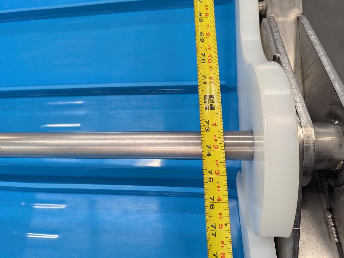 Used Infeed Dog Leg Conveyor