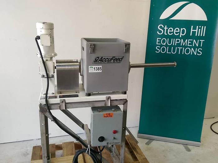 Used AccuFeed Vibra Screw Metering Portioner