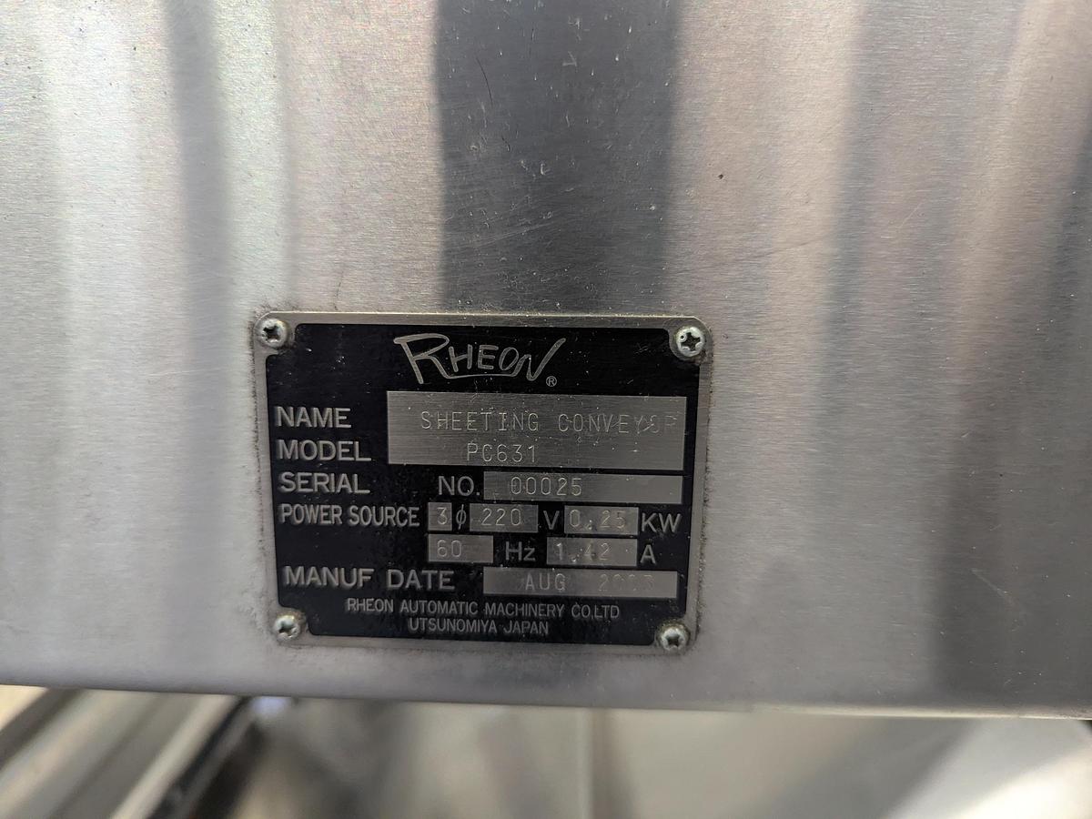 Used Rheon Bread Line