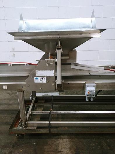 Used A&B Volumetric Clamshell Filler