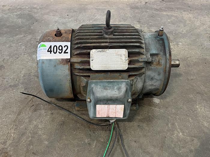 Used Reliance Electric P18G3833A 5 Hp Motor