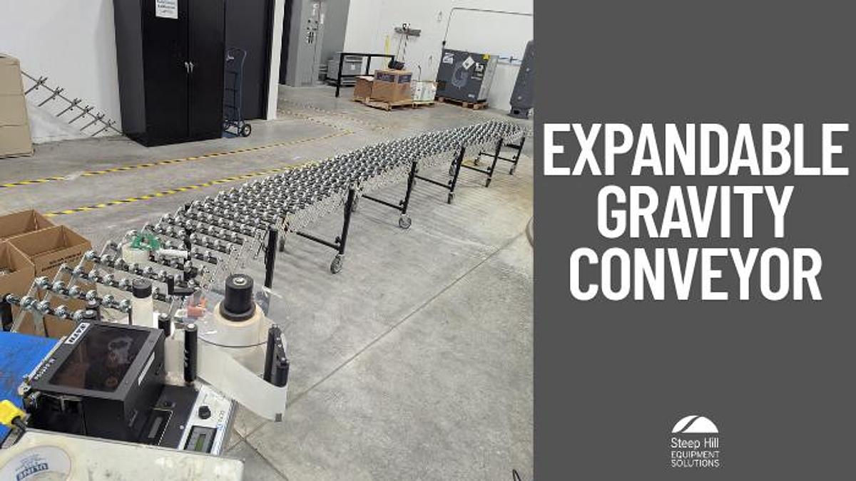 Used BestFlex 200 Expandable Gravity Conveyor 