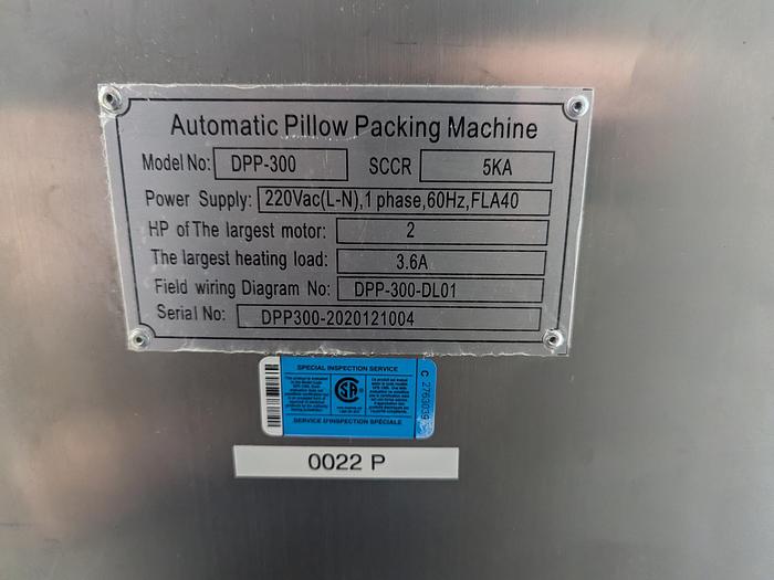 Used Servo Flow Wrapper