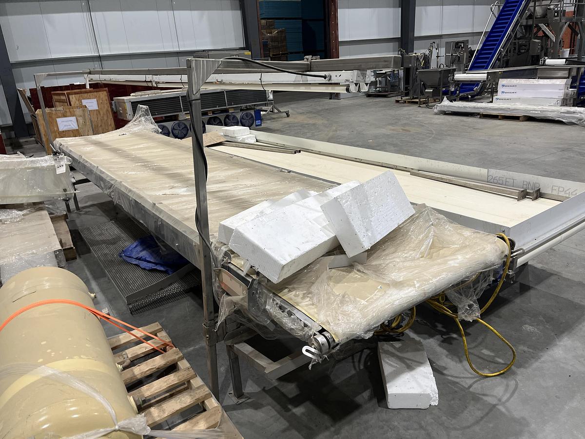 Used 19ft Inspection Conveyor