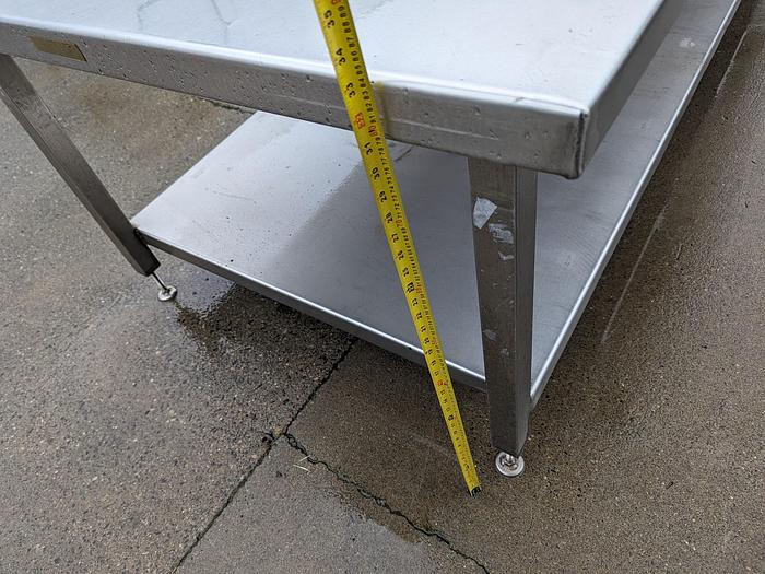 Used Stainless Steel 8ft Table