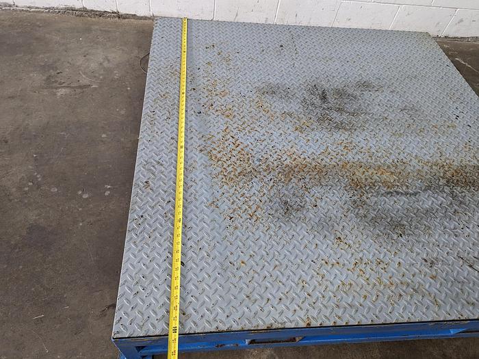 Used Pacific 5' x 5' Platform Pallet Scale