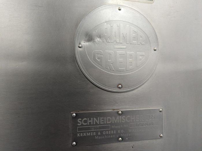 Used K+G Schneidmischer 65 Bowl Cutter