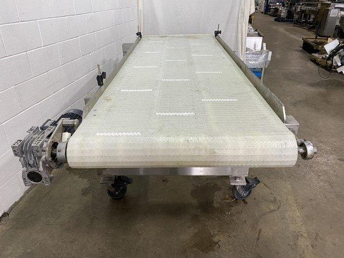 Used 9.5'L Modular Belt Conveyor