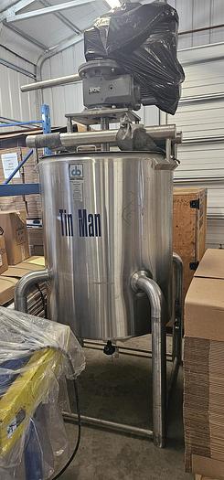 Used Cherry-Burrell 170-Gallon SS Agitated Tank